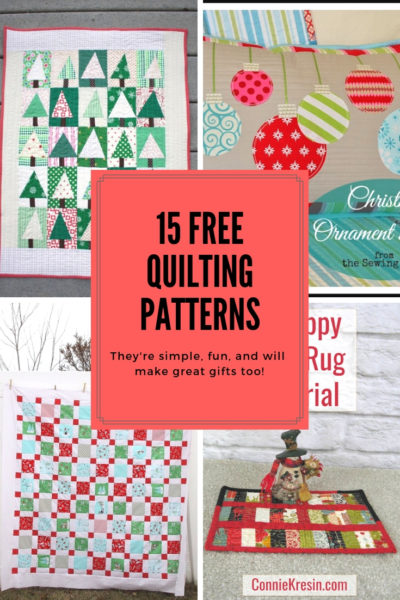 15 FREE Quilting Patterns