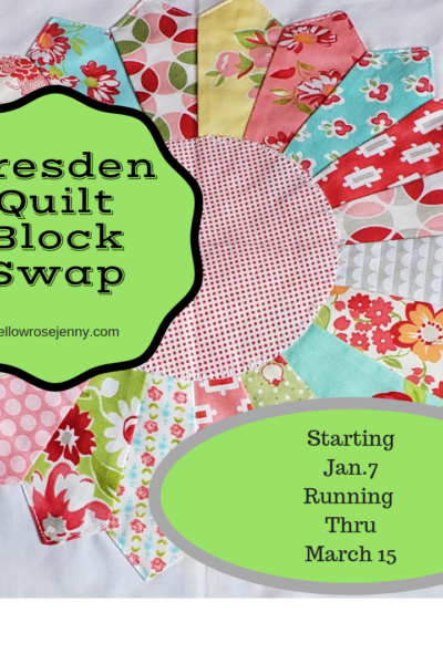 dresden quilt block swap