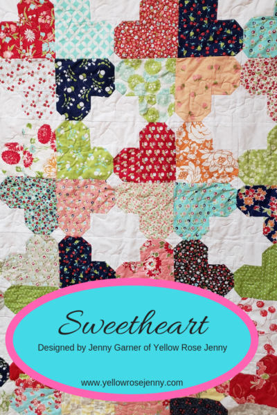 Sweetheart Pattern yellow rose jenny