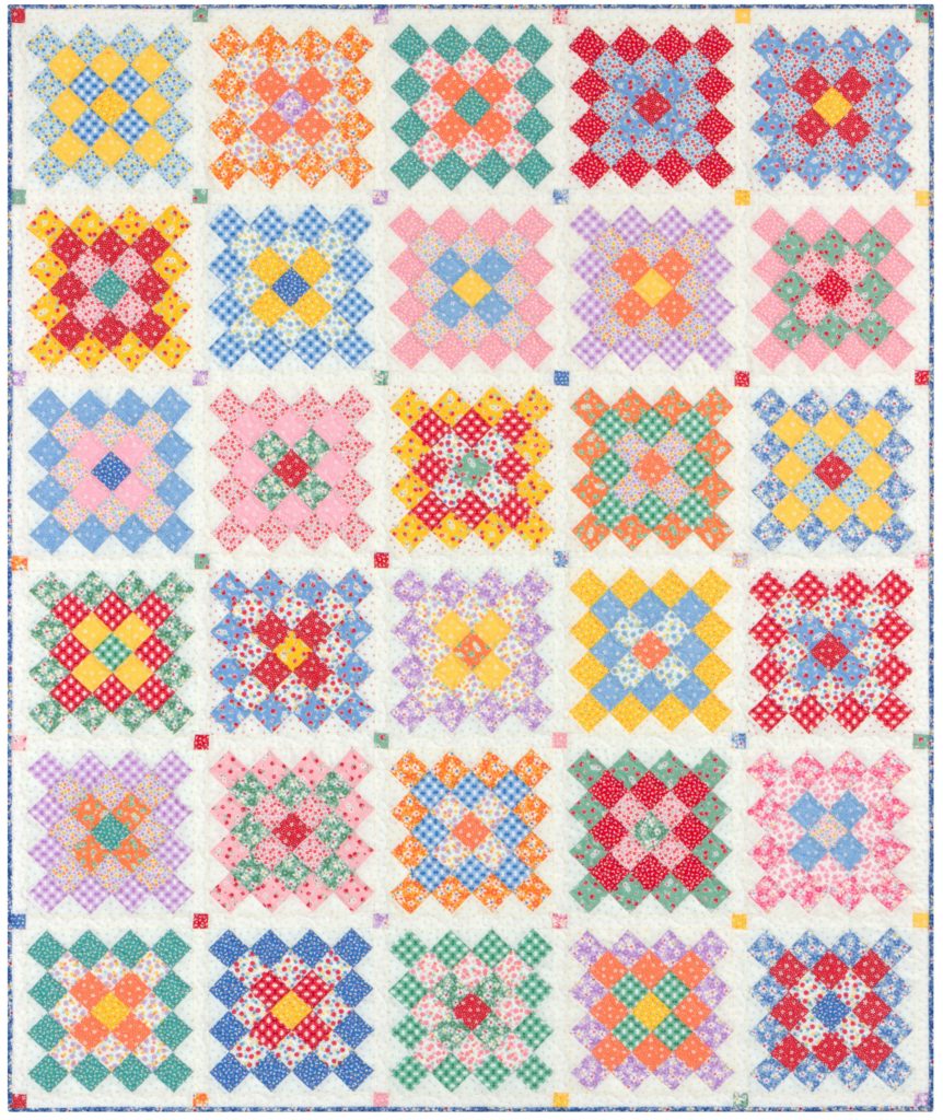 Granny Squares Quilt Zimmerman FREE pattern