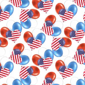 Teddy’s America | Heart Balloon | Robert Giordano | Henry Glass | 9583-1