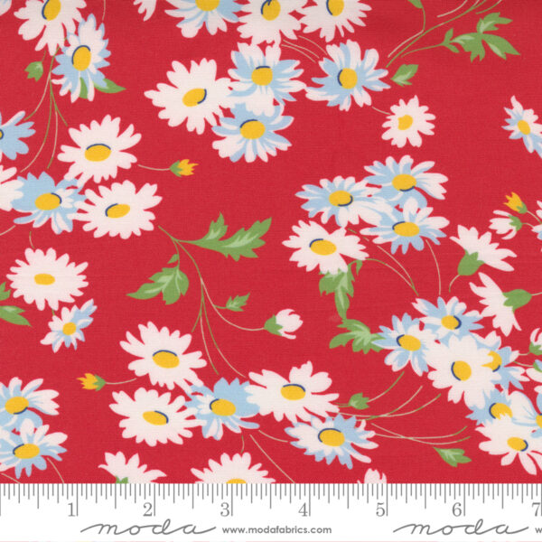 Story Time Real Daisy Red 21791 12 American Jane Moda