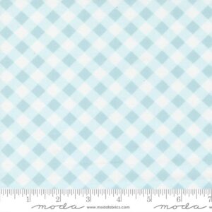 The Shores Sea Glass Gingham Blue 18745 23 Brenda Riddle