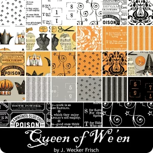 Queen of We’en | Fat Quarter Bundle | J. Wecker Frisch | FQ-13160-27