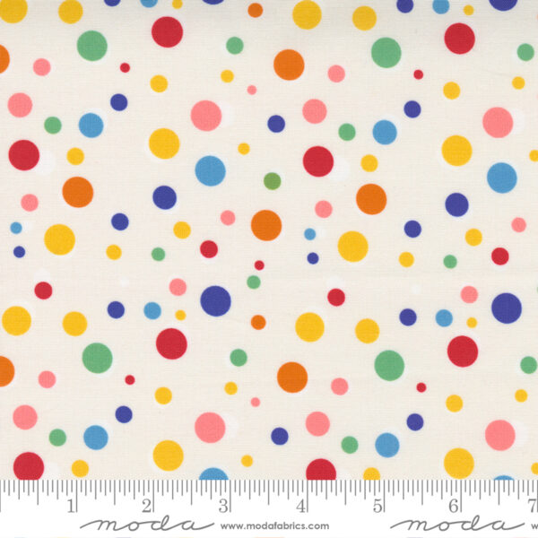 Story-Time-Happy-Dots-White-21795-11 American Jane Moda Fabrics