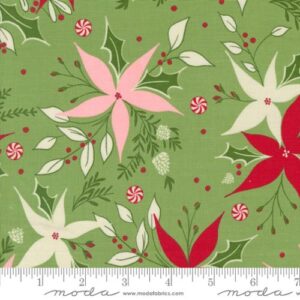 Once Upon Christmas Mistletoe 43161 14 Poinsettia Dance sweetfire road moda